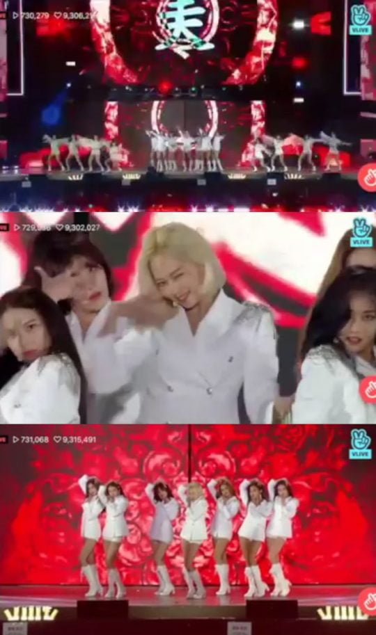 그룹 씨엘씨의 ‘2019 드림콘서트’ 무대/ 사진=큐브엔터테인먼트 제공