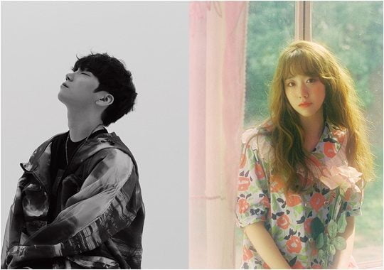 싱어송라이터 웬(왼쪽), 보라미유./ 사진제공=쇼파르뮤직