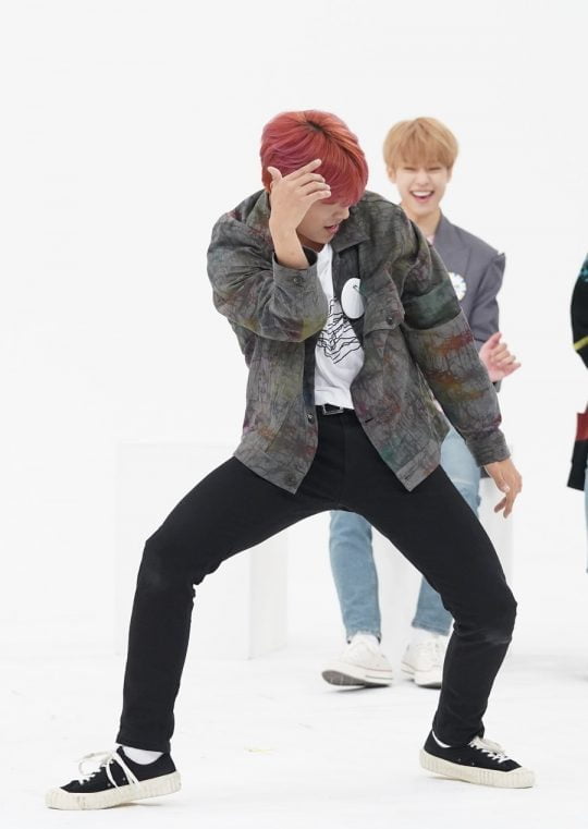 ‘주간아이돌’에 출연한 그룹 AB6IX 박우진./사진제공=MBC에브리원