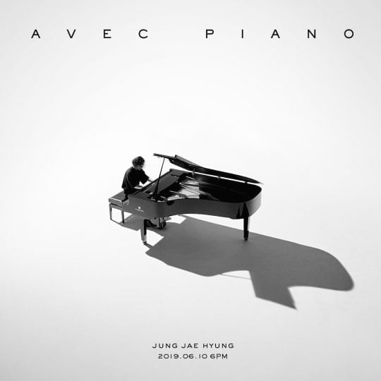 정재형 ‘Avec Piano’ 커버 이미지 / 사진제공=안테나뮤직