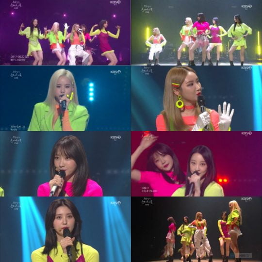 ‘스케치북’ EXID./ 사진=KBS 방송화면ㅏㅅ이슈