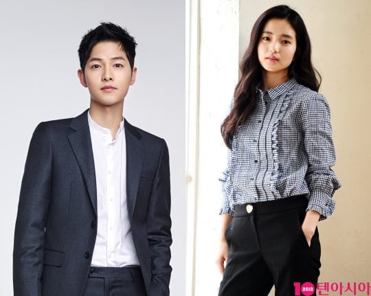 영화 ‘승리호’ 주연을 맡은 배우 송중기(왼쪽부터), 김태리/사진제공=블러썸엔터테인먼트, 텐아시아DB