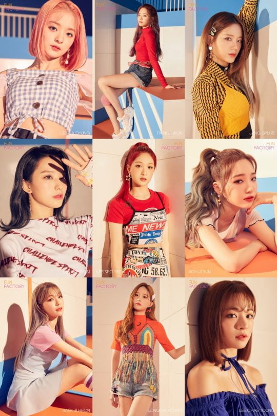그룹 프로미스나인 ‘펀 팩토리’ 콘셉트 포토 / 사진제공=오프더레코드