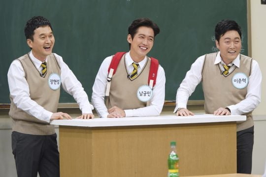 ‘아는 형님’의 배우 장현성(왼쪽부터), 남궁민, 이준혁./사진제공=JTBC