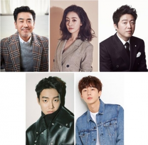 류승룡-오나라-김희원, '입술은 안돼요' 캐스팅...6월 크랭크인