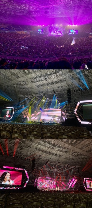 '미스트롯' 전국투어 콘서트, 화려한 시작...1만 관객 사로잡다
