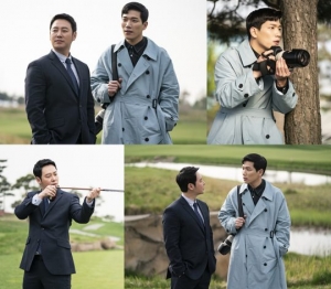 '조장풍' 김동욱X김경남, 골프장 작전 설계 현장…송옥숙 응징 '시작'
