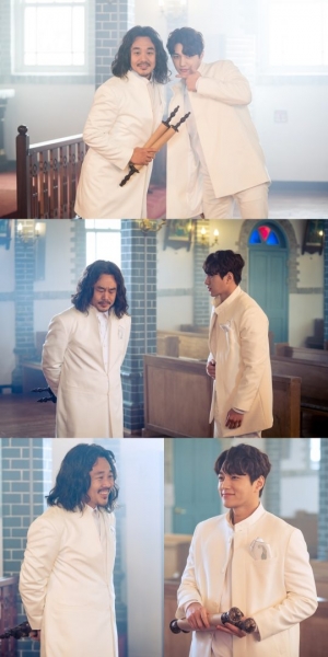&#39;단, 하나의 사랑&#39; 사고뭉치 후배 김명수X수습반 선배 김인권, 천사 케미