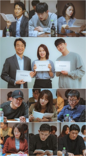 한석규X서강준X김현주, '왓쳐' 공기부터 남달랐던 대본 리딩 현장...7월 첫방