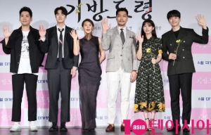“조선 최초 男기생”…'기방도령' 이준호X정소민, 꽃미모로 관객 홀릴 조선 코미디 (종합)