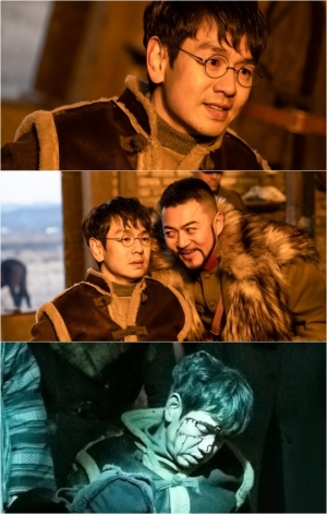 '이몽' 김태우, 피투성이 몰골 포착…눈빛으로 저항하다