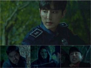 '보이스3' 절벽 아래 추락한 권율→이진욱 의심하는 유승목...'연이은 충격 전개'