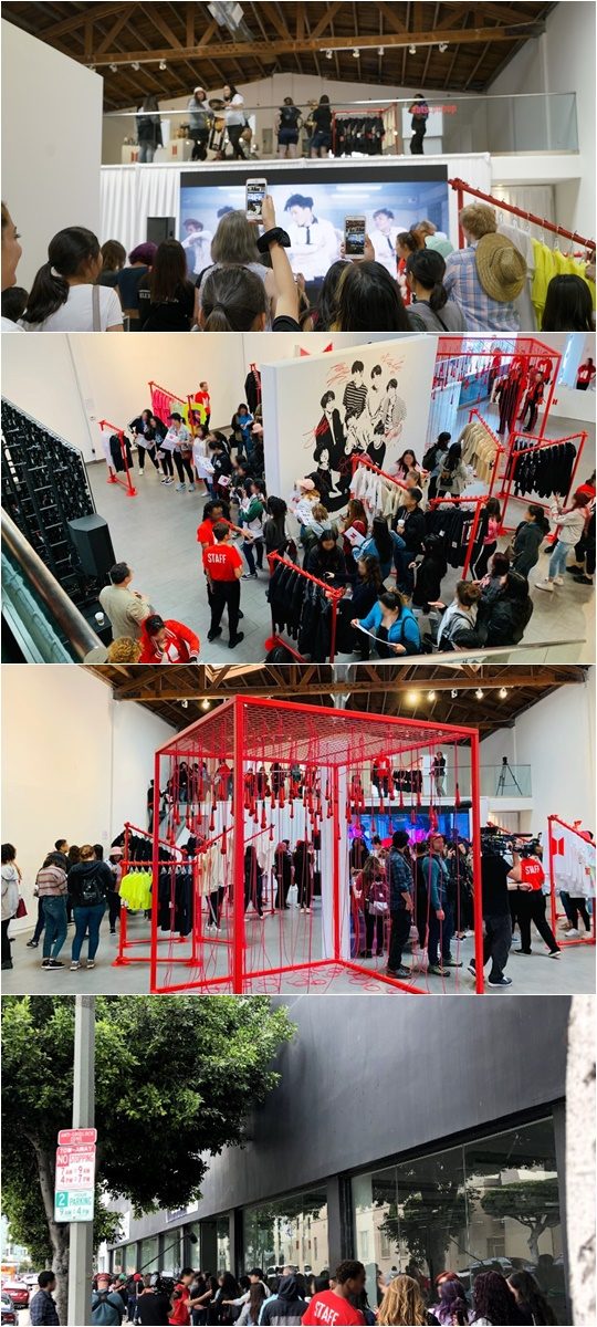 그룹 방탄소년단의 팝업스토어(BTS WORLD TOUR POP-UP STORE). / 제공=빅히트 엔터테인먼트