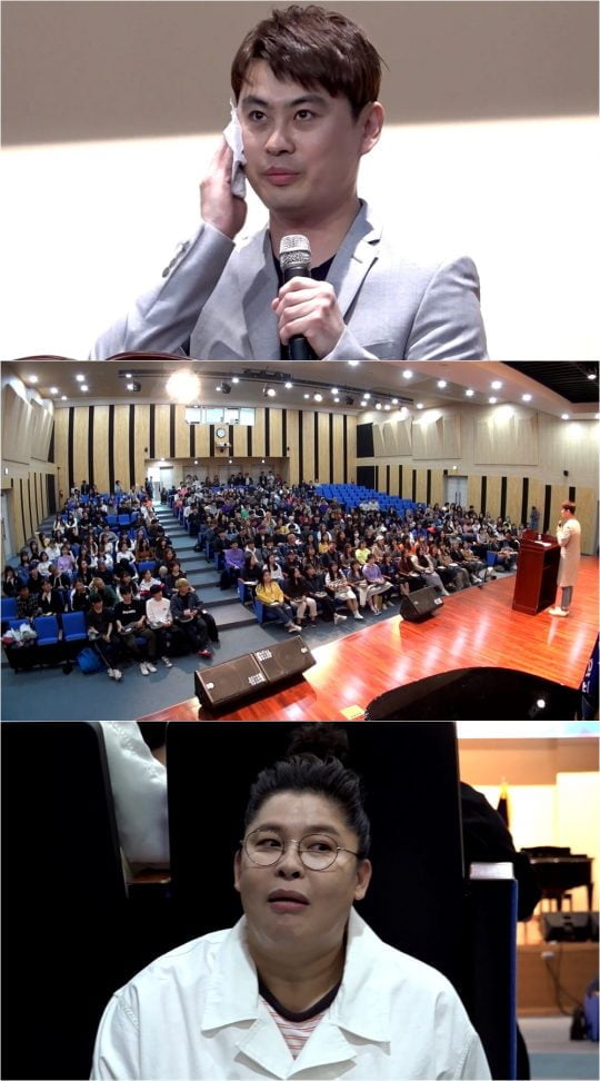 ‘전지적 참견 시점’의 이영자, 송성호 팀장 / 사진제공=MBC