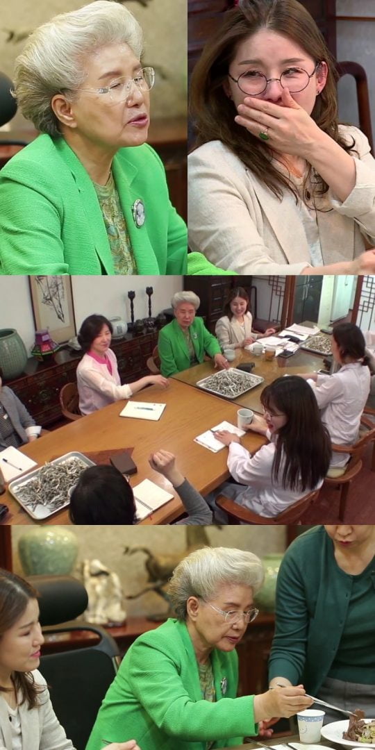 회의에 참석한 심영순. /사진제공=KBS2 ‘당나귀 귀’