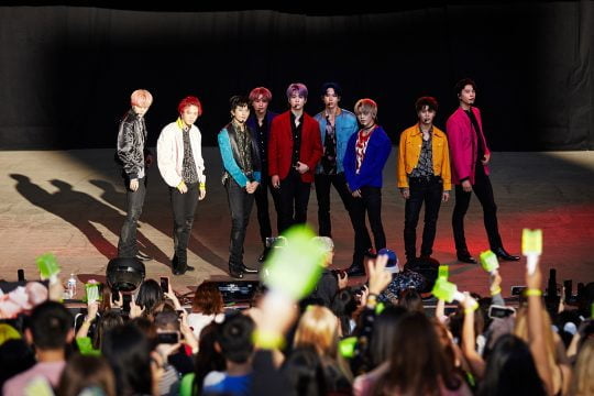 그룹 NCT 127 미국 대형 뮤직 콘서트 공연 이미지 / 사진제공=SM엔터테인먼트