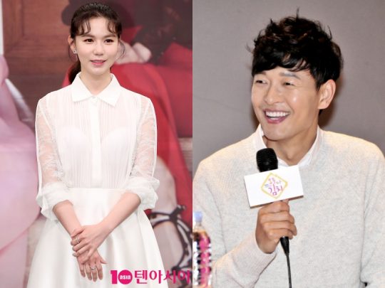 박시은(왼쪽), 김호진/사진=텐아시아 DB