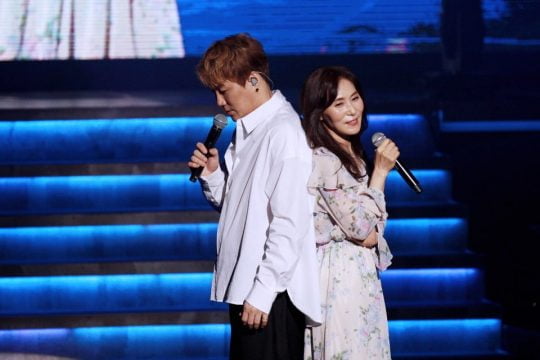 그룹 바이브 윤민수(왼쪽), 가수 장혜진. / 제공=메이저9