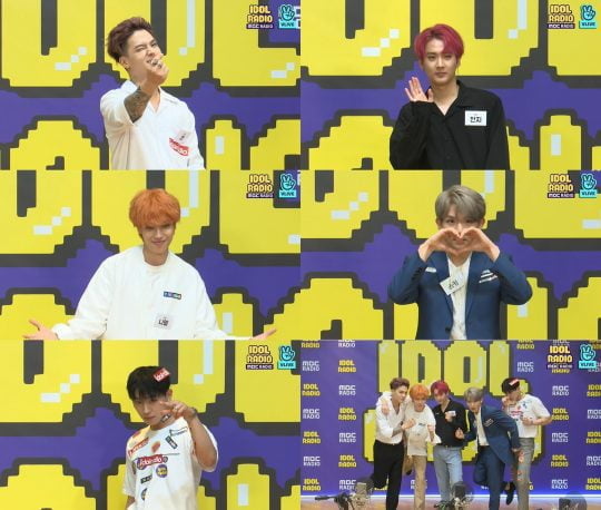 ‘아이돌 라디오’에 출연한 그룹 틴탑./사진제공=MBC라디오