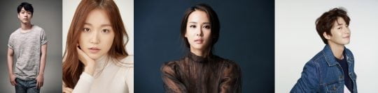 전성우(왼쪽부터), 김슬기, 조여정, 송재림/사진제공=JTBC