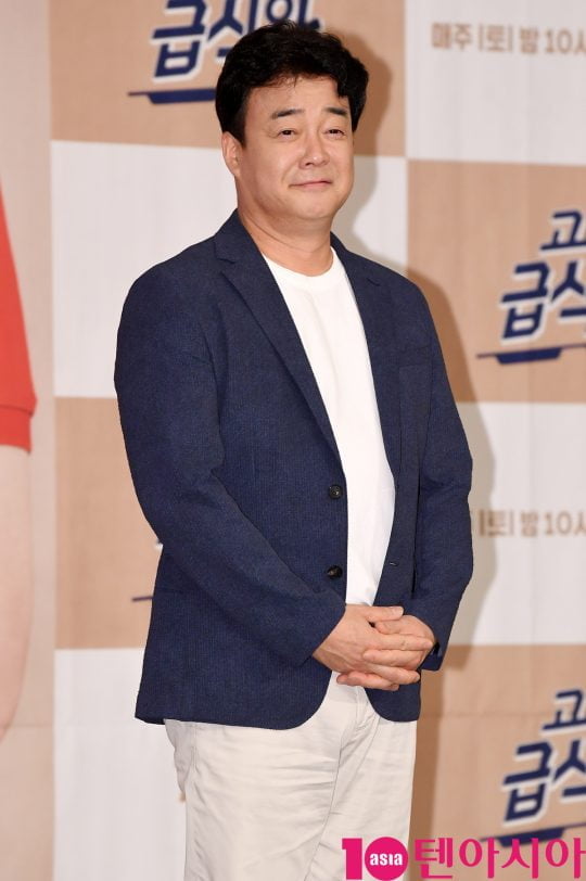 [TEN PHOTO]백종원 &#34;고교급식왕 하면서 많이 배웠다&#34;