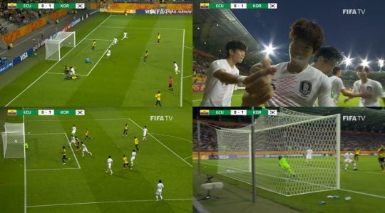 2019 FIFA U-20 월드컵 준결승전 대한민국 VS 에콰도르./ 사진=유튜브 FIFA TV 캡처