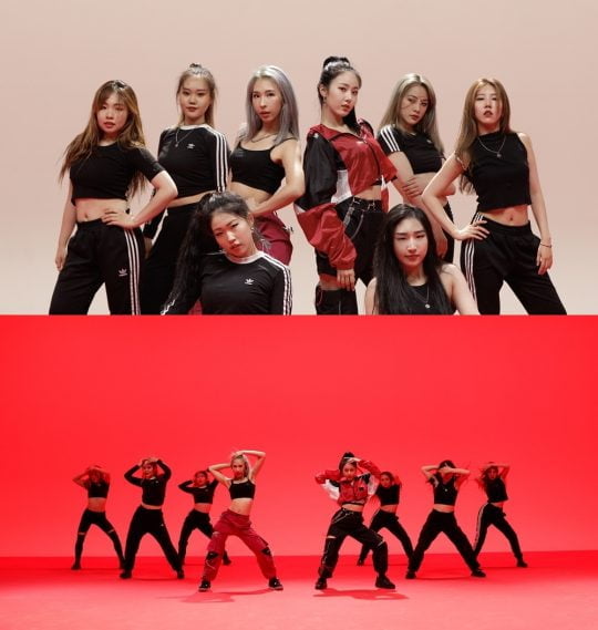 그룹 여자친구의 신비, 원밀리언 댄스 스튜디오의 안무가들. / 제공=M2 studio choom