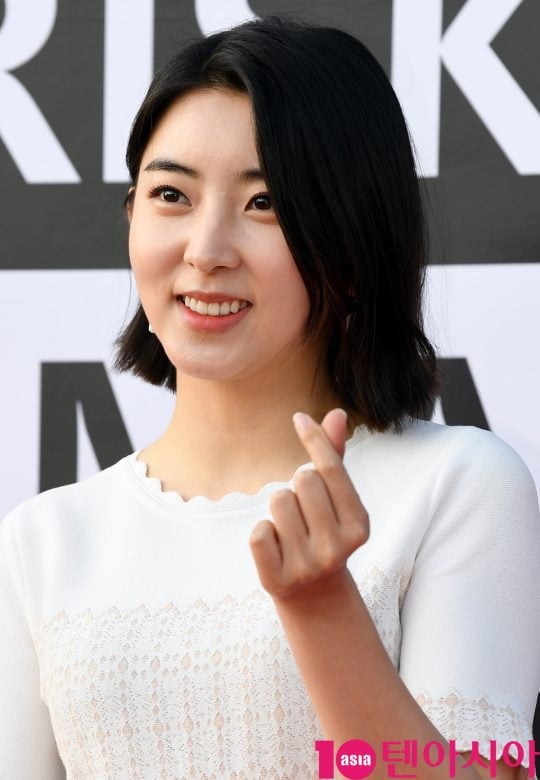 권소현이 12일 오후 서울 여의도 한강 서울마리나에서열린 퓨리스킨 LED 마스크 런칭이벤트에 참석하고 있다.