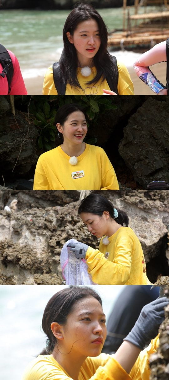‘정글의 법칙’ 예리. /사진제공=SBS