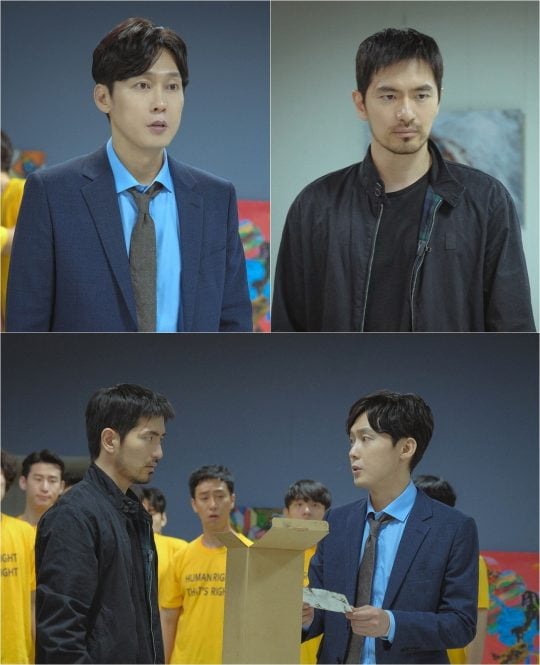 ‘보이스3’ 박병은 , 이진욱. /사진제공=OCN