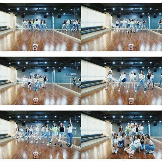 그룹 우주소녀 ‘부기 업’ 안무 영상./ 사진제공=스타쉽 엔터테인먼트