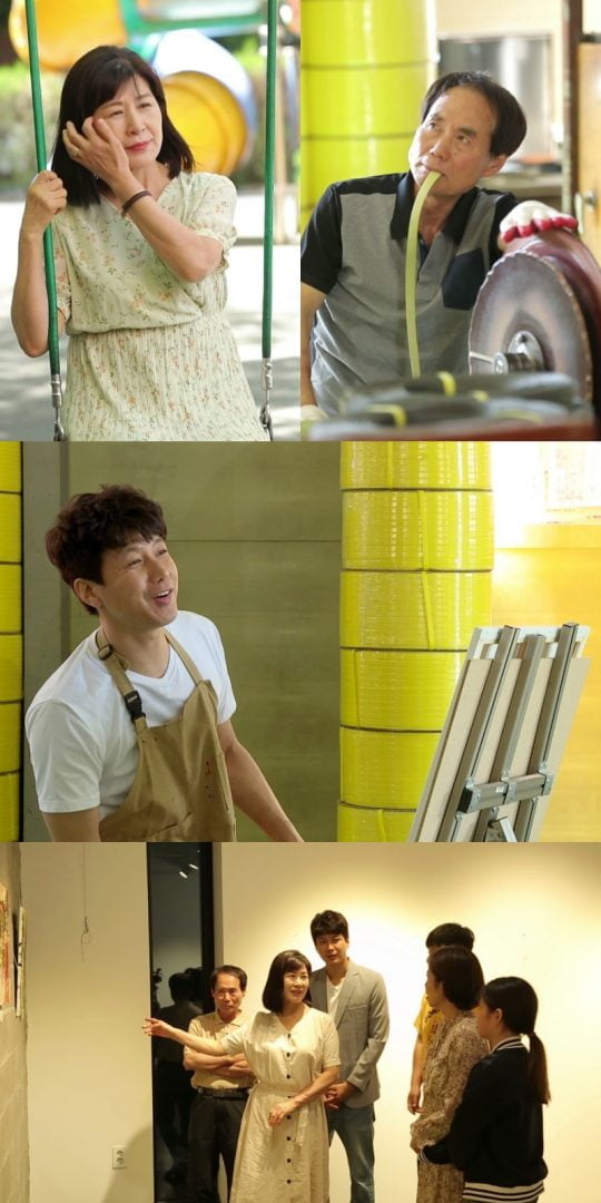 전시회를 연 ‘살림남2’ 김승현. /사진제공=KBS2 ‘살림남2’