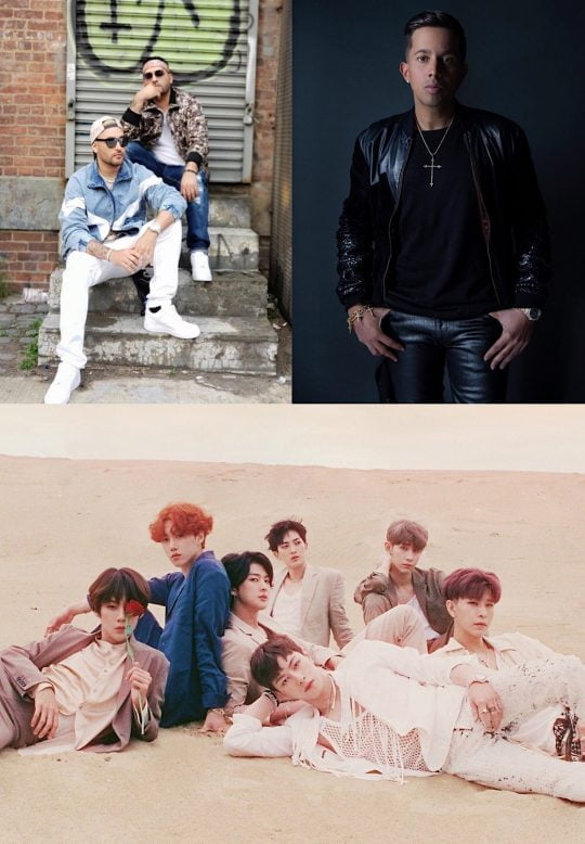 DJ 플레이 앤 스킬즈·데 라 게토(위), 그룹 VAV./ 제공=A TEAM 엔터테인먼트
