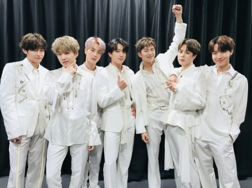 방탄소년단 SNS 갈무리