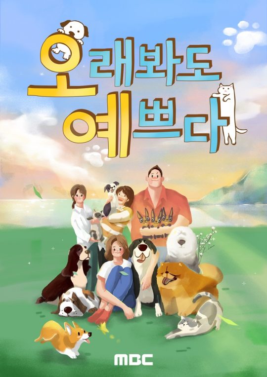 MBC 새 파일럿 예능 ‘오래봐도 예쁘다’ 포스터./사진제공=MBC