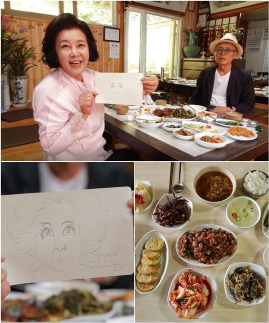 ‘백반기행’ 김영란(첫 번째 사진 왼쪽부터), 허영만. /사진제공=TV조선