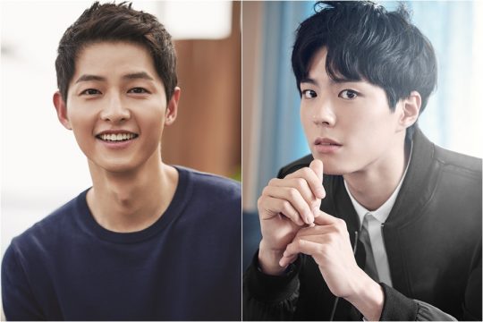 송중기-박보검./ 사진제공=블러썸엔터테인먼트
