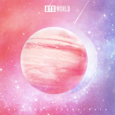 그룹 방탄소년단(BTS)의 게임 ‘BTS 월드’의 OST 음반 재킷. / 제공=넷마블
