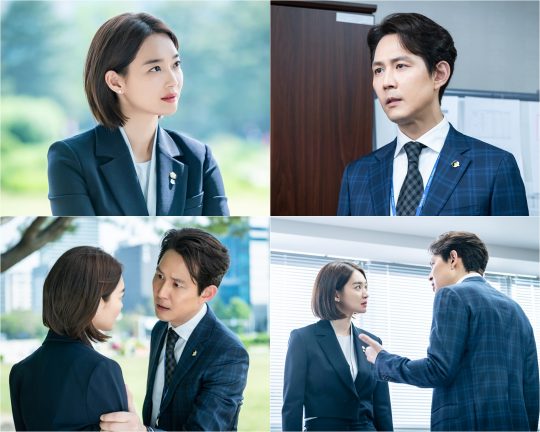 JTBC ‘보좌관’에 출연하는 배우 이정재, 신민아. / 제공=스튜디오앤뉴