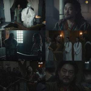 '아스달 연대기' 조성하, 장동건·송중기 한자리에 모았다...'그의 지략은?'