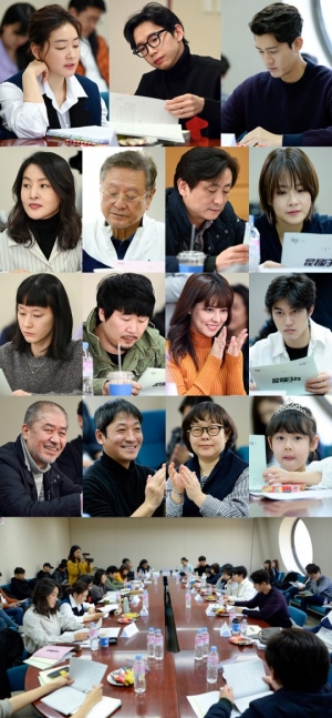 '그알' PD가 만드는 고발극 '닥터탐정'...박진희·봉태규·이기우의 첫 대본리딩