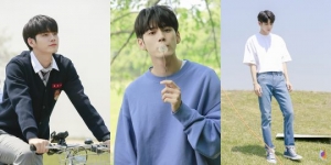 ‘열여덟의 순간’ 옹성우, 포스터 비하인드 컷 공개...소년미+청량함 ‘가득’