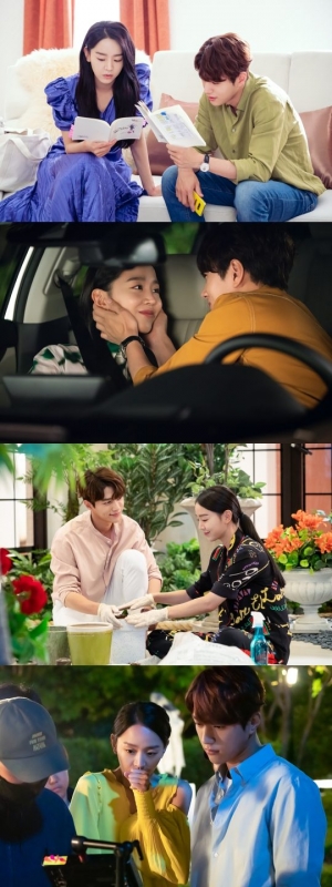 '단사랑' 신혜선♥김명수, 꽁냥꽁냥 비하인드 대방출 '케미 폭발'