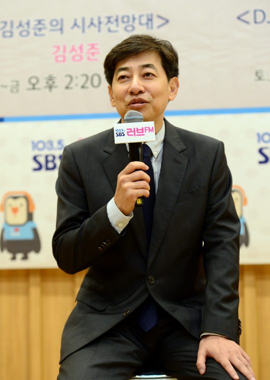 김성준 앵커. /제공=SBS