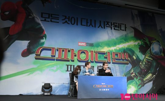 영화 ‘스파이더맨 : 파 프롬 홈’ 내한 기자간담회