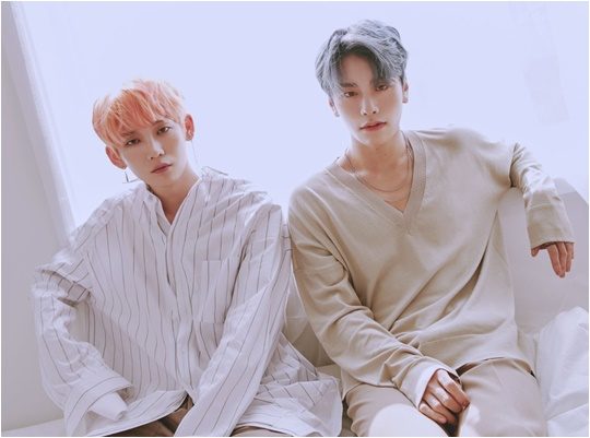 그룹 JBJ95의 켄타(왼쪽), 상균./ 사진제공=스타로드 엔터테인먼트