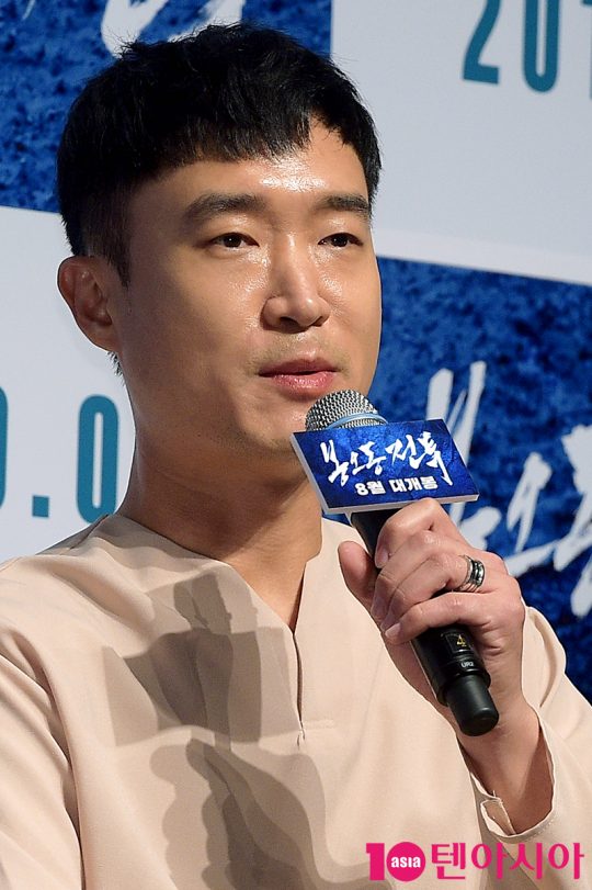 독립군 저격수 마병구 역을 맡은 배우 조우진. /서예진 기자 yejin@