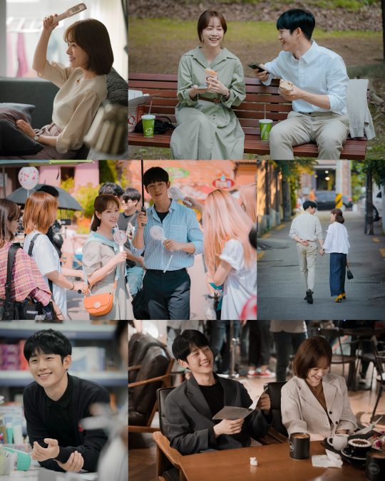 MBC 수목드라마 ‘봄밤’ 한지민. 정해인 / 사진제공=제이에스픽쳐스