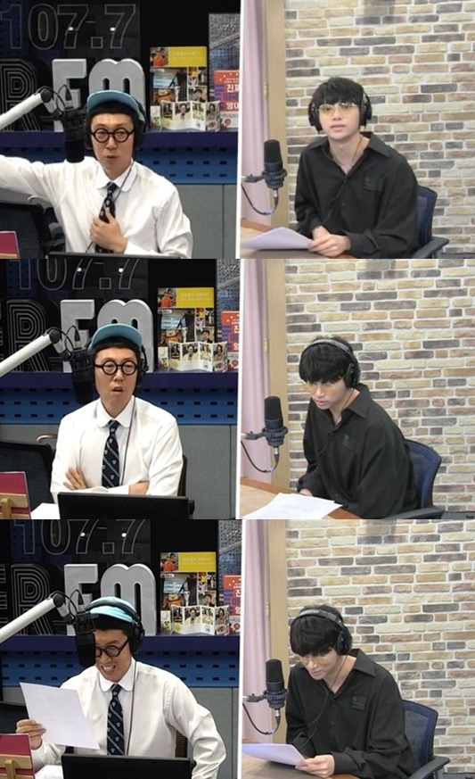 ‘김영철의 파워FM’ 오승윤-김영철./ 사진=방송화면