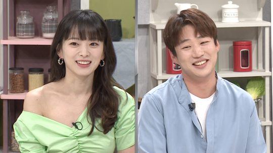 ‘냉장고를 부탁해’에 출연한 배우 천우희(왼쪽)와 안재홍./사진제공=JTBC